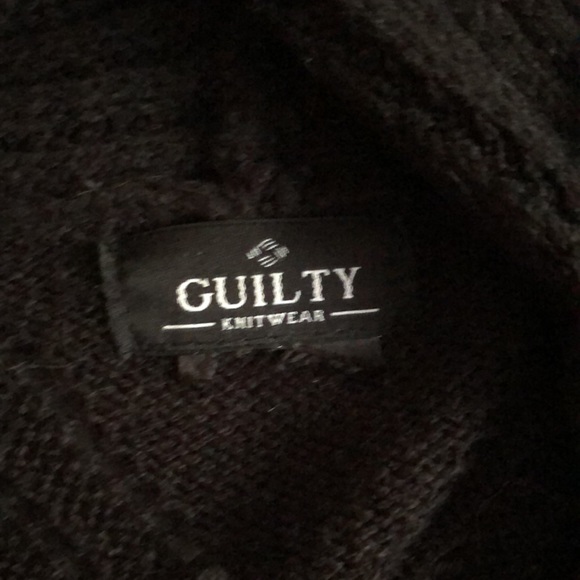 Guilty Cocoon Cardigan with Back Pointelle- size large - Picture 2 of 3